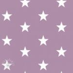  Pamutvászon Stars lilac