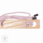  Kapucni zsinór fém végekkel 115 cm HEAD3 washed pink