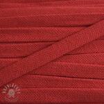  Pamut zsinór lapos 15 mm red