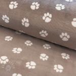  Wellness Fleece Dog paw beige