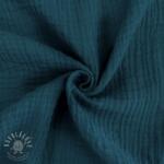  Dupla géz/muszlin petrol