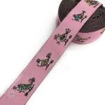  Szalag Birds pink