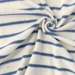  Frottír YARN DYED Stripe SMALL light blue