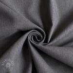  Pamutvászon lenvászonnal PREMIUM dark grey