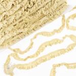  Pamut elasztikus csipke light yellow