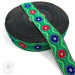 Jacquard Lovely flowers green