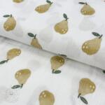  Dupla géz/muszlin Pears design B digital print