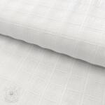  Madeira embroidery DOBBY Square white