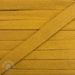  Pamut zsinór lapos 13 mm ochre