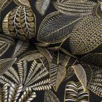  Dekorációs anyag jacquard Legende noir