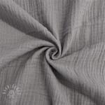  Dupla géz/muszlin grey ORGANIC