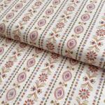  Pamutvászon Motif stripe off white digital print