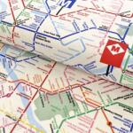  Dekorációs anyag premium Subway underground