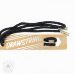  Kapucni zsinór fém végekkel 115 cm HEAD2 black