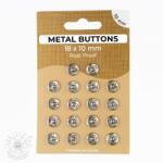  Patentozó szett METAL 10 mm silver