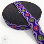  Jacquard Lovely flowers purple