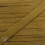  Pamut zsinór lapos 13 mm golden brown