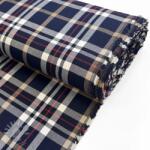  Tartan check navy/white/camel