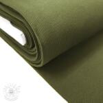  Körkötött passzé RIB army green ORGANIC