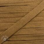  Pamut zsinór lapos 13 mm brown