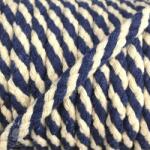  Pamut zsinór 5 mm blue ecru