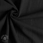  Pamutvászon lenvászonnal black