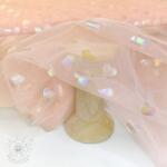  Tüll TÜTÜ Rainbow HEARTS light pink