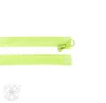  Bontható cipzár 75 cm lime
