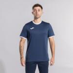 Joma COMBI PREMIUM SHORT SLEEVE T-SHIRT dressz / póló tengerészkék fehér 4XL