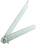 Hedue Echer reglabil din otel, Hedue (Lungime: 25 cm) (T725) Vinclu