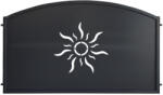 Metal-Dynamics Panou gard tabla decupata, model soare 200x120cm