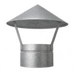 Weekend Esővédő kalap füstcső sapka kemencére 150 mm - horganyzott (esovedo05)