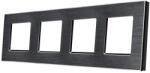 Luxion Rama Cvadrupla din Aluminiu LUXION SmartElectro IntelligentHouse (LX-M2-4FB-FL)