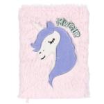 Starpak Caiet A5 cu coperta de plus, Starpak, Unicorn