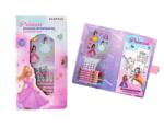 Starpak Set de activitati, Carte de colorat cu creioane si accesorii, Starpak, Princess, Roz Carte de colorat
