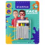 Starpak Creioane pentru pictura fetei, Starpak, 6 culori