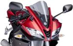 Puig Racing Screen YAMAHA YZF-R125 08-18 sport plexi, füstszínű Puig Vázak, idomok, kiegészítők Szélvédő