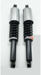  Utángyártott lengéscsillapítók 2 darab 360mm 8mm 10mm 7mm fekete Puch Monza mofa moped mokickhoz Diverse / Import Futómű és fék alkatrész Lengéscsillapító
