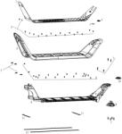 NIU Pro és Sport roller alaplap NIU Vázak, idomok, kiegészítők Alváz