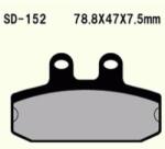 Wesrah VD-152 (FA256) fékbetét Wesrah Futómű és fék alkatrészek Fékbetétek (tárcsafék)
