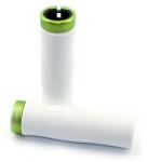 Velo kerékpár markolatok EVA + gél fehér zöld bilincsel VELO Bicikli alkatrészek Kerékpár alkatrészek Kerékpár kormányszalagok és markolatok