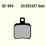 Wesrah VD-964 Fékbetét Wesrah Futómű és fék alkatrészek Fékbetétek (tárcsafék)