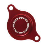 RFX Pro Olajszűrő Fedél (Piros) - Honda CRF450 RFX Motor alkatrészek Légszűrő Légszűrő (gyári, utángyártott)