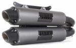 HMF Performance sorozatú hangtompító - Csiszolt rozsdamentes acél, rozsdamentes acél Polaris RZR XP TURBO-hoz. HMF Kipufogó és alkatrészei Kipufogó