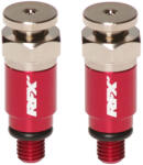 RFX Pro Légkiengedő Szelepek M5x0.8 (Piros) Kayaba/Showa RFX Futómű és fék alkatrész Lengéscsillapító