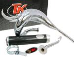 Turbo Kit Bufanda RQ kipufogó króm - Derbi Senda (00-), Aprilia RX/SX, Gilera RCR/SMT Turbo Kit Kipufogó és alkatrészei Kipufogó Moped kipufogó (tuning)