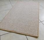  Ecrü bézs mintás buklé szegett szőnyeg LEÉRTÉKELT! 80x200cm