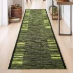 Látvány Textil Futószőnyeg zöld mintás KB: 67cm széles