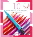 Djeco Tíz filctoll- ecset- lányos színben - djeco (DJ08802)