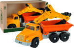 Androni Giocattoli Nagy teherbírású markoló utánfutóval, Giant trucks (6097-000K)